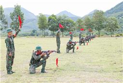 Chiến sĩ mới tự tin khẳng định mình